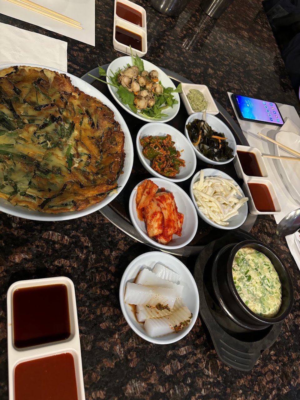 Banchan Egg and Pancake