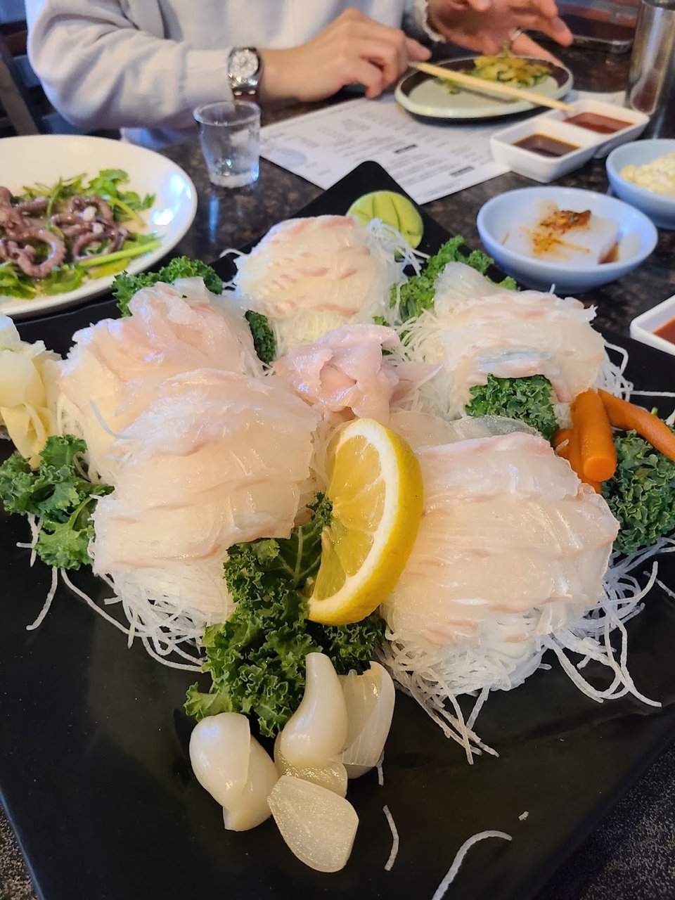 광어회
